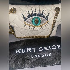 Kurt White Evil Eye Mini Bag